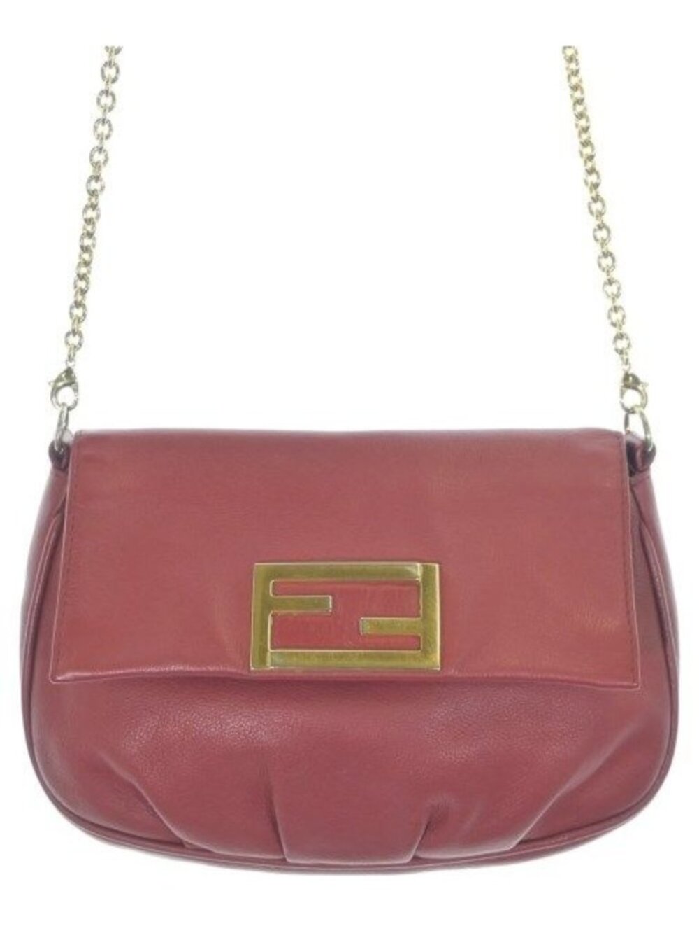 Fendi Leather 2-Way Shoulder Bag